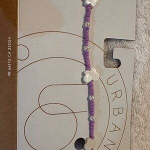 Urban Outfitters Beaded Butterfly Necklace